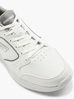 Heren Skechers Witte Solitair