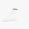 Heren adidas Witte T Lin Ankle 3P