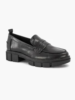 Dames Graceland Zwarte Chunky Loafer
