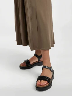 Dames Esprit Zwarte Chunky Sandaal