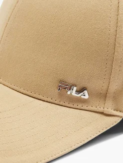 Dames FILA Zwarte Metall Charm Cap