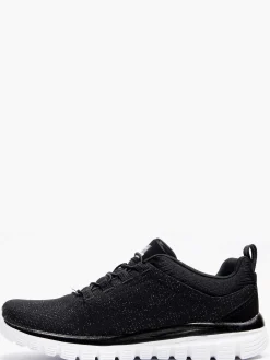Dames Skechers Zwarte Graceful 2.0 - Sea Sharp