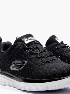 Dames Skechers Zwarte Graceful 2.0 - Sea Sharp
