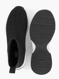 Dames Oxmox Zwarte Hoge Sneaker