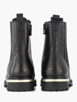 Kinderen Limelight girl Zwarte Leren Veterboot