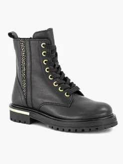 Kinderen Limelight girl Zwarte Leren Veterboot