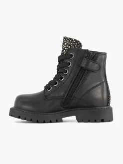 Kinderen Limelight girl Zwarte Leren Veterboot