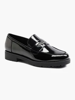 Dames Graceland Zwarte Loafer Lak