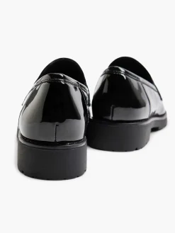 Dames Graceland Zwarte Loafer Lak