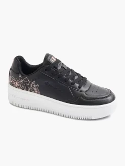 Dames Champion Zwarte Low Cut Shoe Rebound