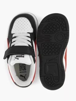 Kinderen Puma Zwarte Reb-L Sneaker