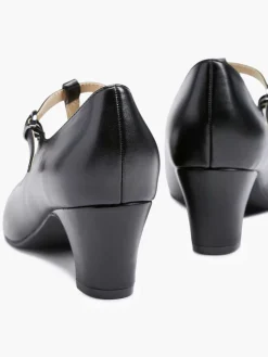 Dames Graceland Zwarte Pump Gesp