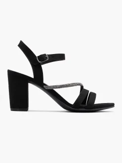 Dames Graceland Zwarte Sandalette