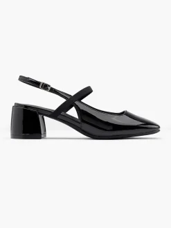 Dames Graceland Zwarte Slingback