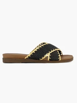 Dames Graceland Zwarte Slipper