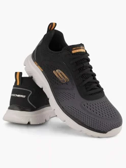 Heren Skechers Zwarte Sneaker Memory Foam