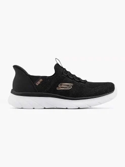 Dames Skechers Zwarte Sneaker Swift Fit - Hands Free