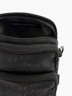 Dames Skechers Zwarte Telefoontas