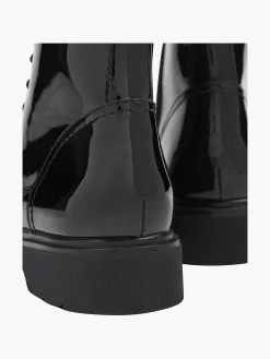 Dames Graceland Zwarte Veterboot Lak