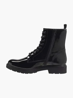Dames Graceland Zwarte Veterboot Lak